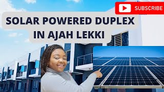 SEE THIS SOLAR POWERED 2 BEDROOM DUPLEX HOUSE IN AJAH LAGOS |  HOUSE FOR SALE IN AJAH LAGOS