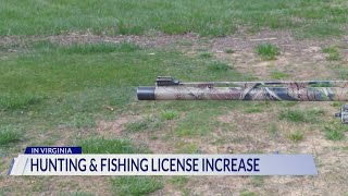 Virginia Department of Wildlife Resources could be raising prices of fishing hunting licenses