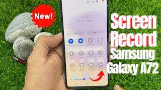 How to Record Screen on Samsung Galaxy A72 | Techno Window