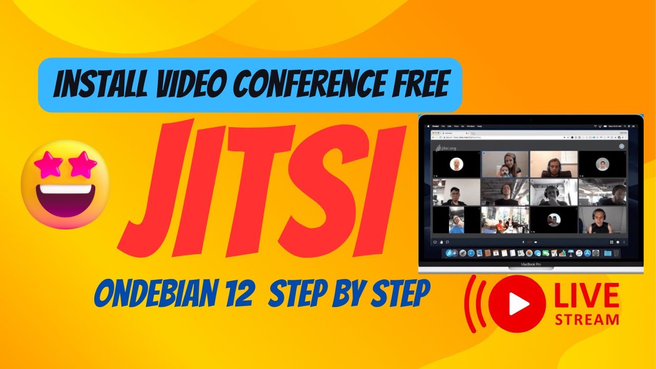 Jitsi Meet Video Conferencing Solution on Debian 12 - YouTube