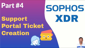 How to Create a Support Ticket in Sophos Central