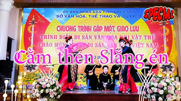 Hát then: Cằm then shắng én, trong ngày Di sản văn hóa Việt Nam, tại Lạng Sơn năm 2021