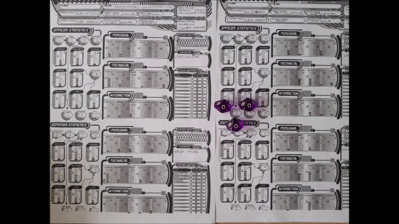 Battlecruiser Alamo RPG Combat Hacking Example - Espatiers Era d10