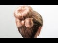 🌿Прически на Последний Звонок Пошагово🌿Бант из волос 🌿 CUTE HAIR BOW TUTORIAL🌿  ©LOZNITSA