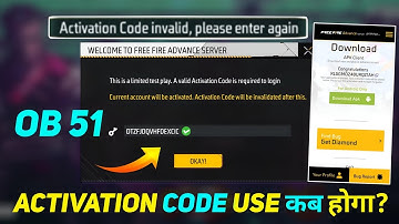 ACTIVATION CODE INVALID PROBLEM IN ADVANCE SERVER✅ | ADVANCE SERVER ACTIVATION CODE INVALID|