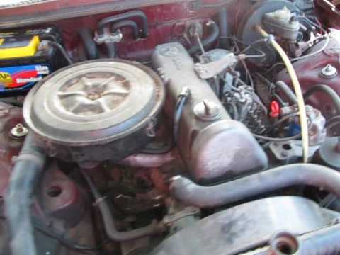 W123 240d Первый запуск за 11 лет.