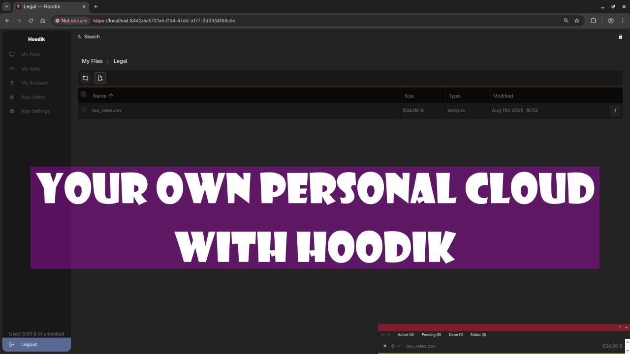 Create Your Own Personal Cloud in Minutes with Hoodik – Step-by-Step ...