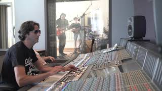 yossi sassi recording at the Black rock Studios 2020