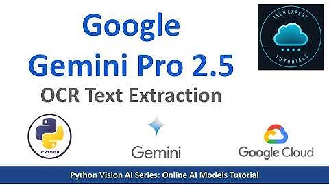 Google Gemini 2.5 Pro voor geavanceerde OCR-tekstextractie