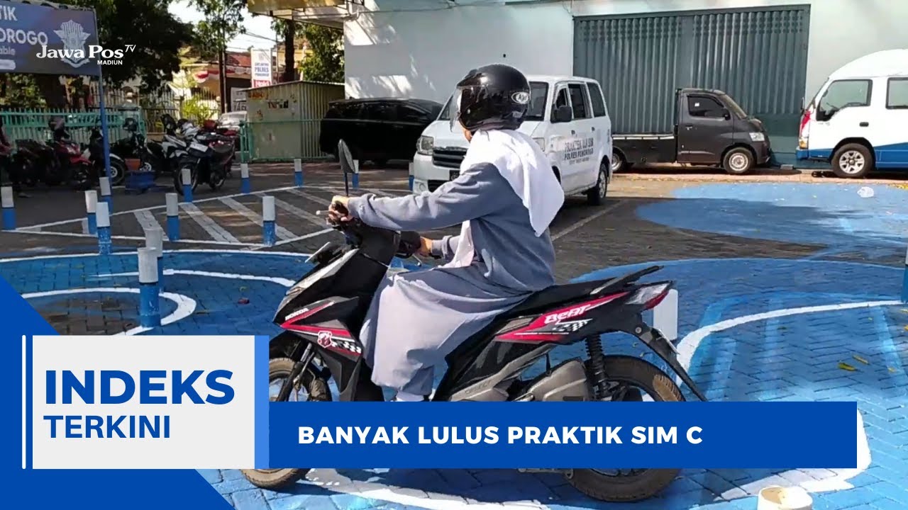 PONOROGO - Banyak Lulus Praktik SIM C