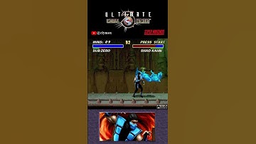 UMK3 was too hard, so I buffed Classic Sub-Zero (see Related Video for other ninjas) #funny #memes