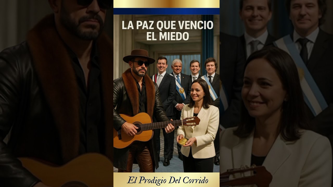 MARÍA CORINA, VOZ DE LA PAZ 🕊️ #maríacorinamachado #nobeldelapaz  #venezuelahoy #oslo #venezolanos