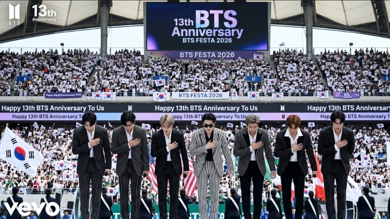 BTS 13th Anniversary Celebration Song | BTS - Happy 13th