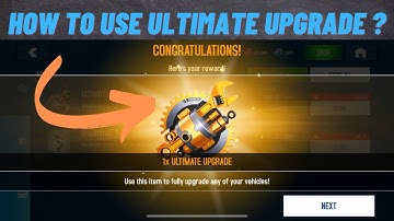 Asphalt 8 : Airborne - How to use Ultimate Upgrade ?
