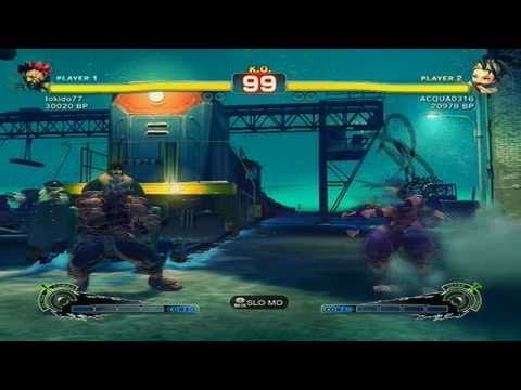 Super Street Fighter 4 Tokido (Akuma) vs Acqua (Ib...