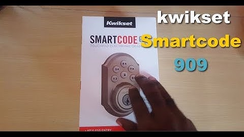 kwikset smartcode 909 Electronic Deadbolt