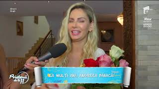 La muli ani, Andreea Bnic Vedeta vorbete despre surprizele primite