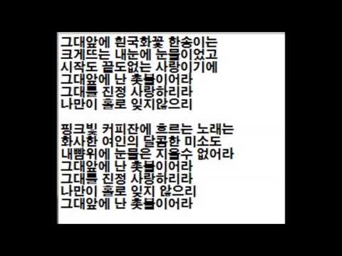 SINAWE - 그대앞에 난 촛불이어라.mp4