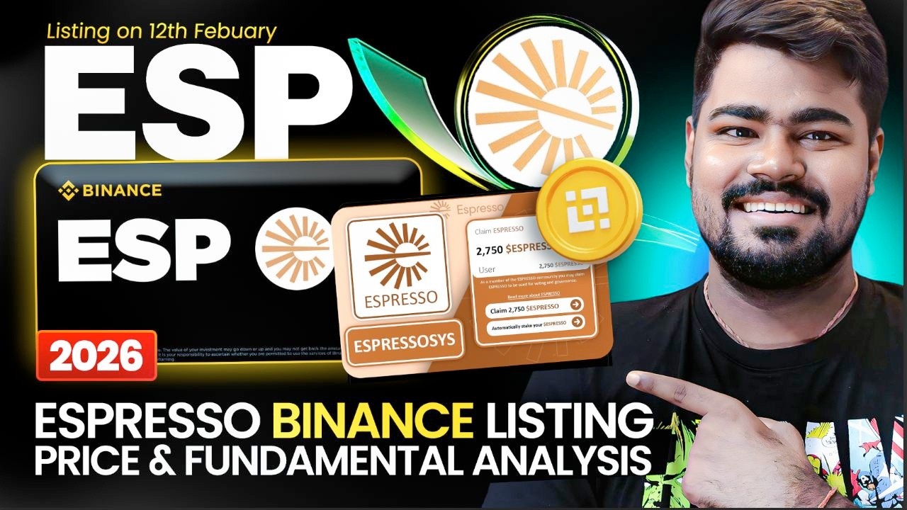 Espresso ESP Binance Listing Today | ESP Token Tokenomics & Fundamentals Analysis? | Binance Listing
