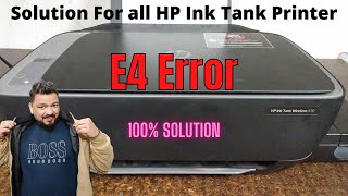 hp ink tank wireless 410 e4 error | hp ink tank e4 error | i Smart Tech