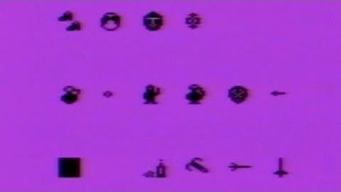 Swordquest Fireworld Atari 2600 Complete Game Gameplay