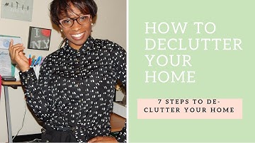 How to Declutter Your Home