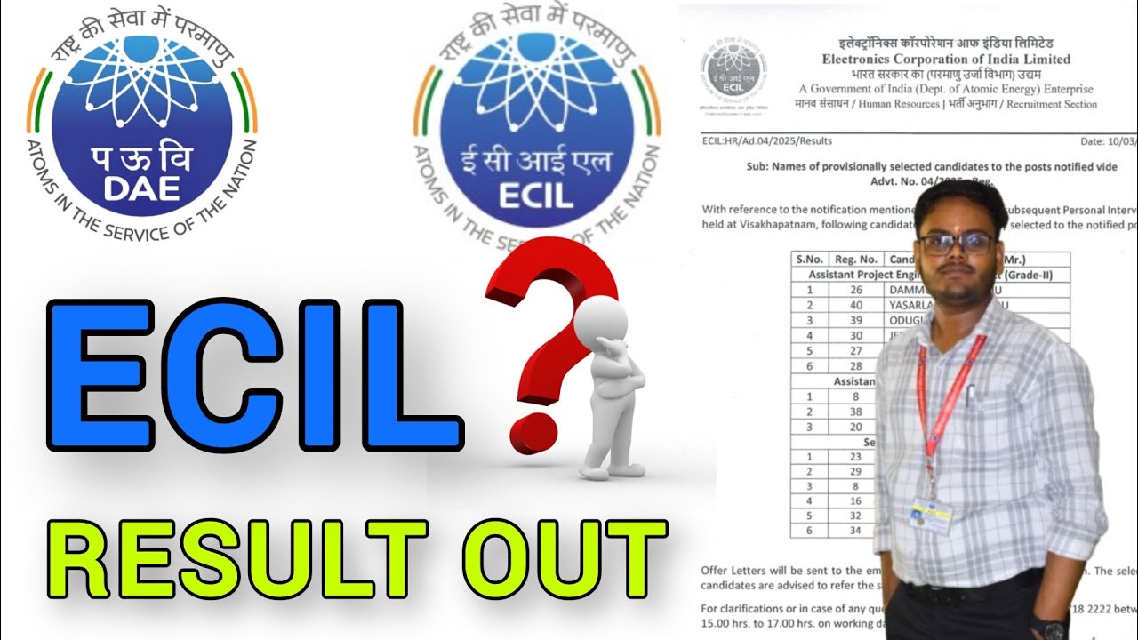 ECIL Recruitment 2025 🔥 Result Out | ECIL Zone Wise Vacancy | Result Out | ECIL  ‎@JobSearch_govt