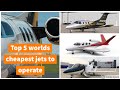 Top 5 worlds cheapest jets to operate