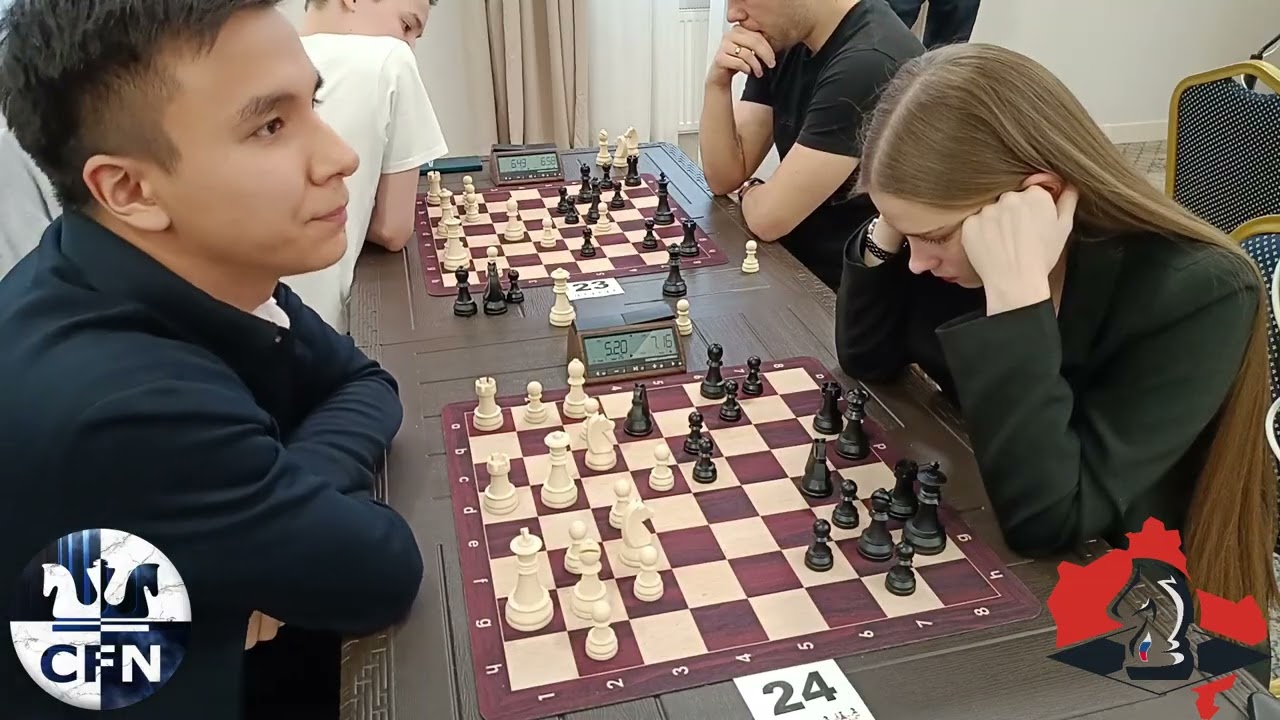IM Zhakshylykov E. ( 2320) vs WFM Satanovskaia E. (2029). Russian Chess Crown rapid B