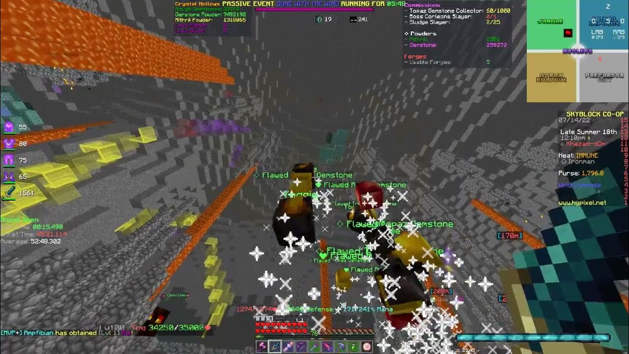 dropping a bal pet on an early game ironman profile hypixel skyblock