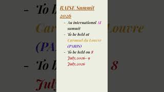 #summit #international #carousel #paris #july #louvre #2026 #ai #artificialintelligence #artificial