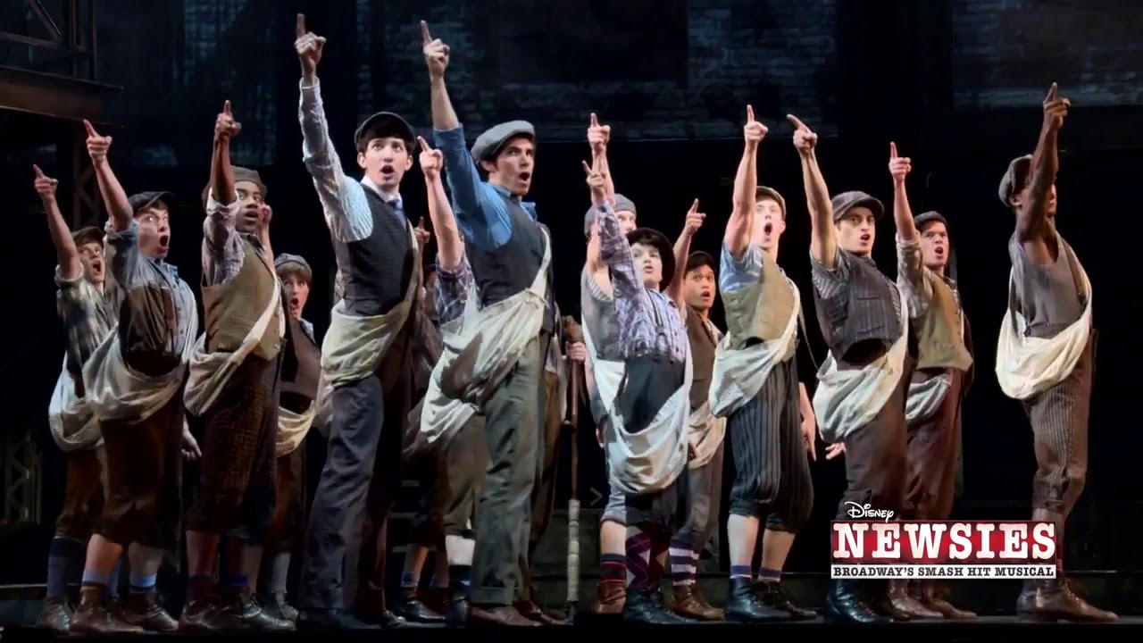 Meet The Newsies Jack Kelly Joey Barreiro Youtube