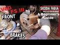 Skoda fabia front brakes a beginners guide mk1 0007