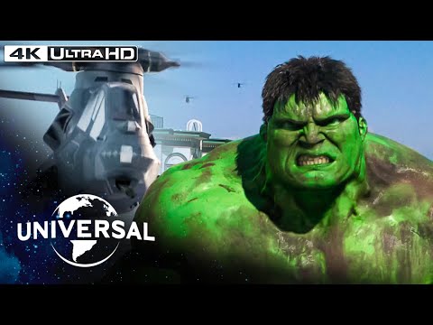 Hulk (2003) | The Hulk Smashes San Francisco in 4K HDR