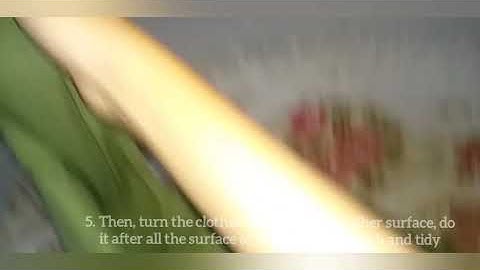 Procedure Text : How to use Electronic Iron Correctly