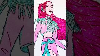 Mira fly from high|Color Flower#mira #art #hunter #kpopdemonhunters #rumi #idol