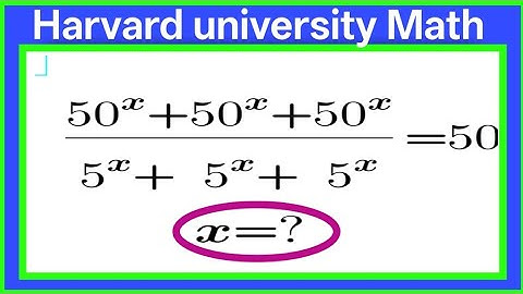 Harvard university | A super interesting Olympiad Math problem  | Can you solve it?