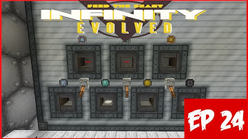 FTB Infinity Evolved- Automatic AE2 Inscriber |EP 24| (Modded Expert mode)