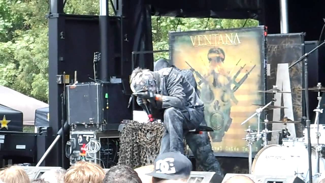 Ventana - Coming Apart - Mayhem Fest 2012 - Pittsburgh, PA