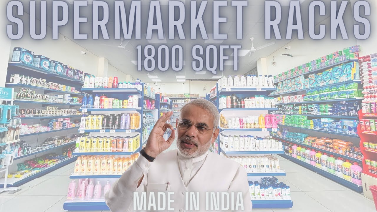 1800 Sqft SUPERMARKET RACKS 😱  | 📞9589411128 | INDORE