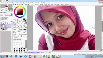 PaintTool SAI Tutorial: How to Draw Vector for Beginners [Rahil]