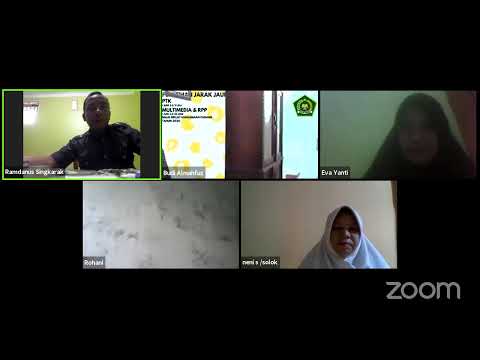 BDK Padang's Zoom Meeting