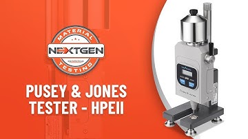 HPE II Pusey and Jones - Rubber Tester | NextGen Material Testing