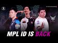 Mpl season 6 is back  throwback moments mpl season 5  spin esports