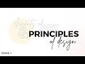 GD202 - Unit 1 - Principles of Design
