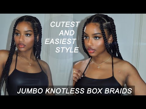 Video: Cara Sederhana Membuat Jumbo Box Braids: 15 Langkah (Dengan Gambar)