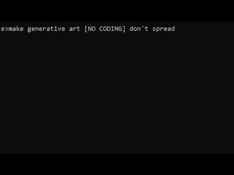 Make generative art to sell [NO CODING] PLEASE DON'T SPREAD TO THE MILLIONAIRES ALREADY