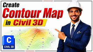 How to create Contour Map in Civil 3D