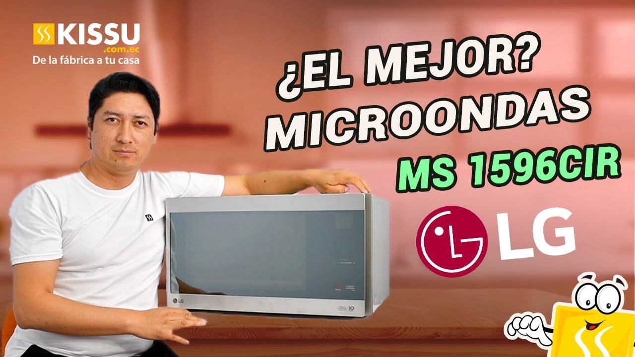 Microondas LG Smart Inverter NeoChef 42 Litros 1200W MS1536GIR