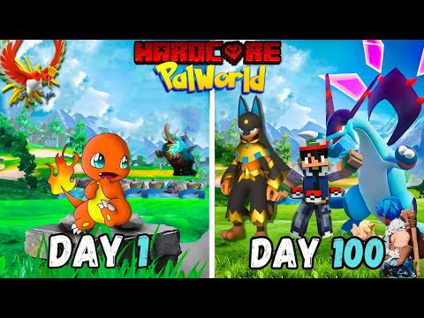 I Survived 100 DAYS in Pokemon | New Pokemon Game 2024 ! POKEMON अभी मजा आयेगा बिडू ||#technogamerz
